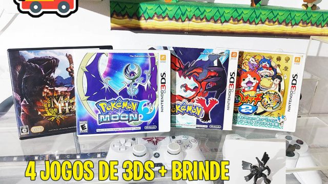 R392 – Kit Jogos de 3DS