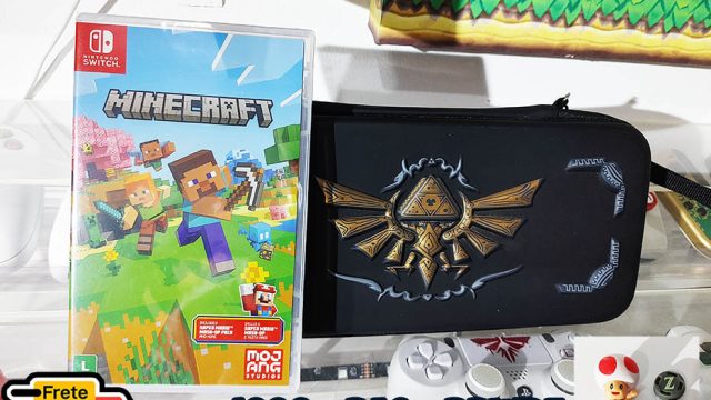 R394 – Minecraft Switch + Case Zelda