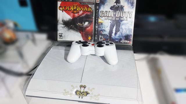 R414 – PS3 Branco + Jogos