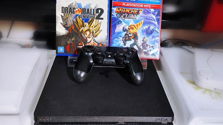 R383 – PS4 1 Tera +  2 Jogos