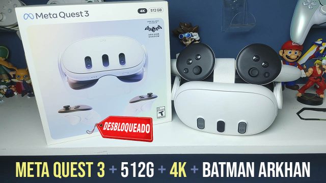 R480 – Meta Quest 3 – 512G 4K – Desbloqueado