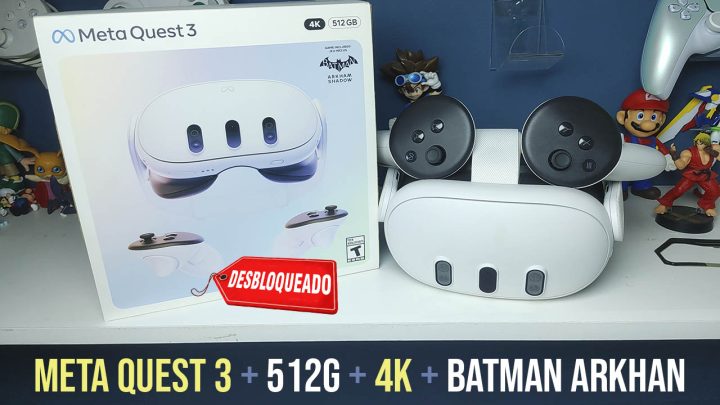 R480 – Meta Quest 3 – 512G 4K – Desbloqueado