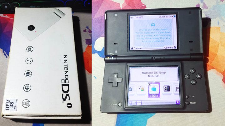 R364 – Nintendo DSi na caixa