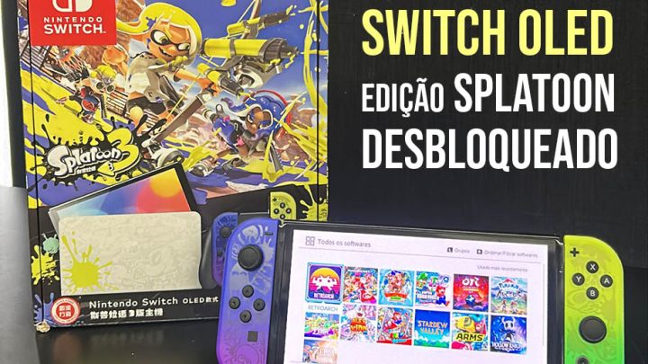 R466 – Switch Oled Splatoon