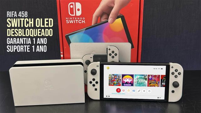 R458 – Switch Oled Desbloqueado