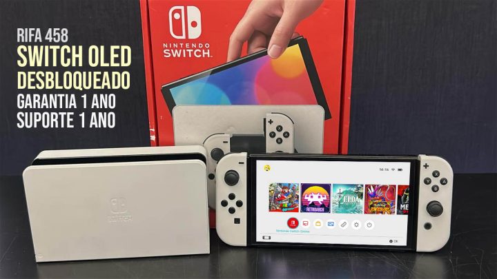 R458 – Switch Oled Desbloqueado