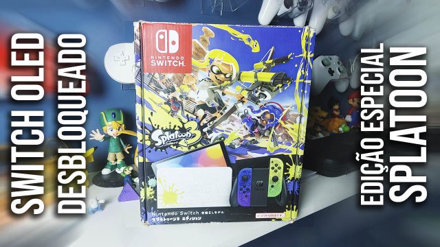 R470 – Switch Oled Desb. Ed. Splatoon
