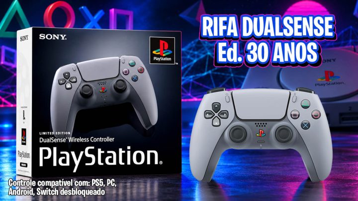 Rifa Dualsense 30 Anos
